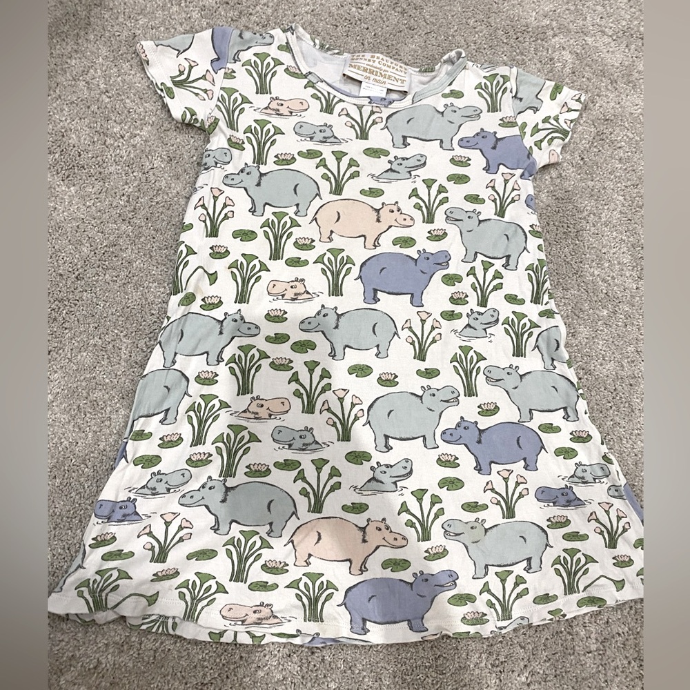 Beaufort Bonnet Hippo Polly Dress size 7